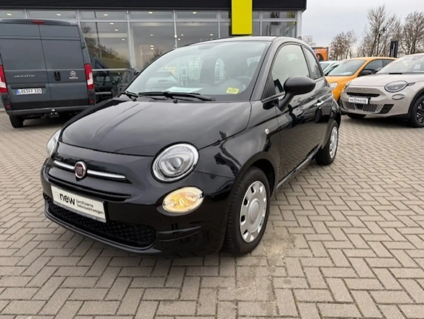 Fiat 500 1.0 GSE Klima & Sound Allwetter Schwarz - 1
