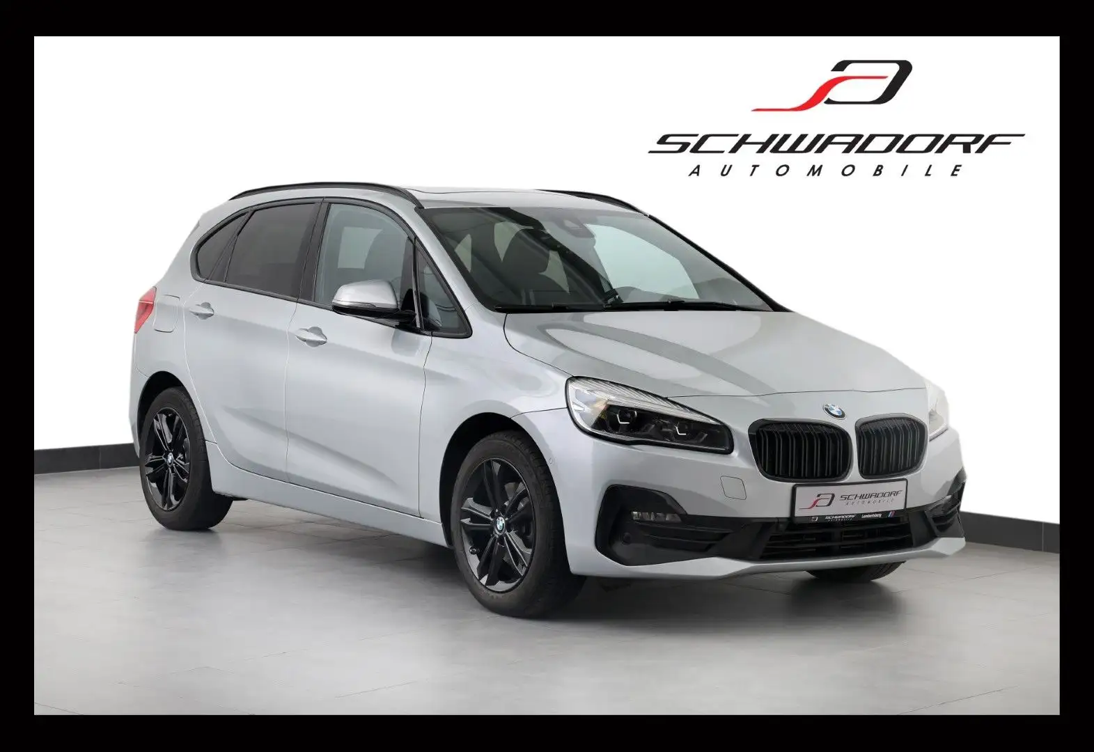 BMW 218 Sport Line LED PANO HUD 17" Silber - 1