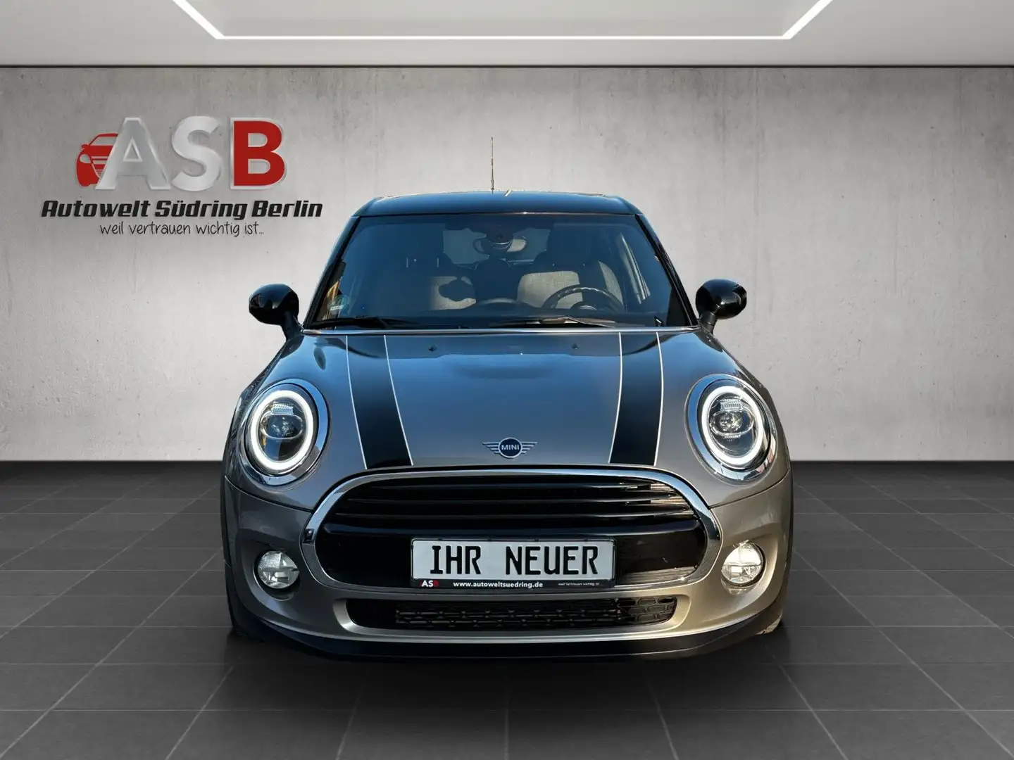 MINI Cooper Chili*LED*Leder*1.Hand*Klimaautomatik Silber - 2