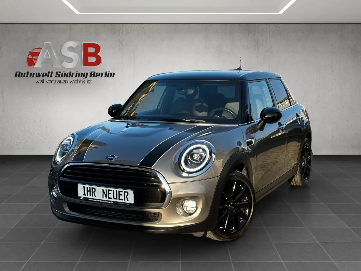MINI Cooper Chili*LED*Leder*1.Hand*Klimaautomatik Silber - 1