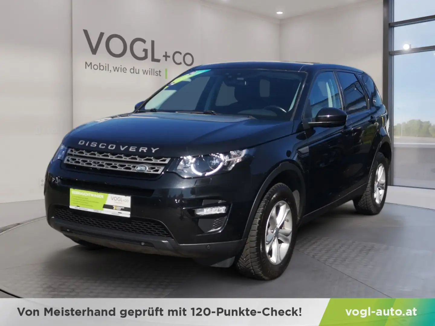 Land Rover Discovery Sport Discovery Sport 2,0 TD4 4WD Pure Aut. Schwarz - 1