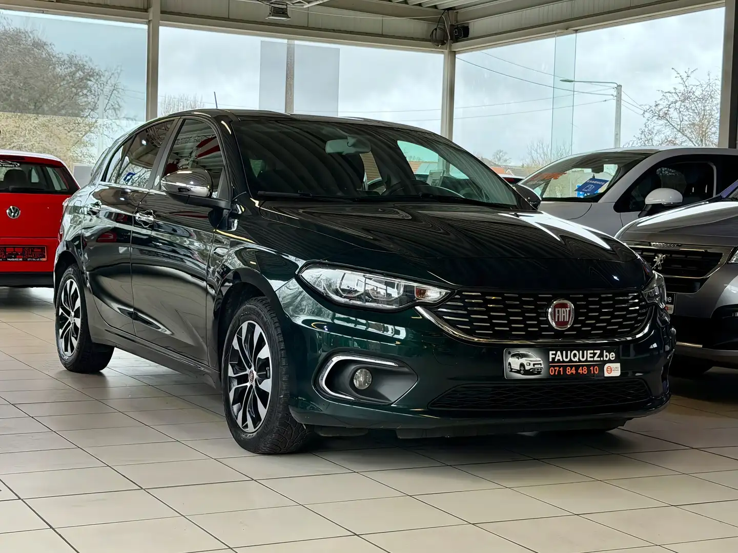 Fiat Tipo 1.4i Mirror • GPS - Caméra - Bluetooth Vert - 2