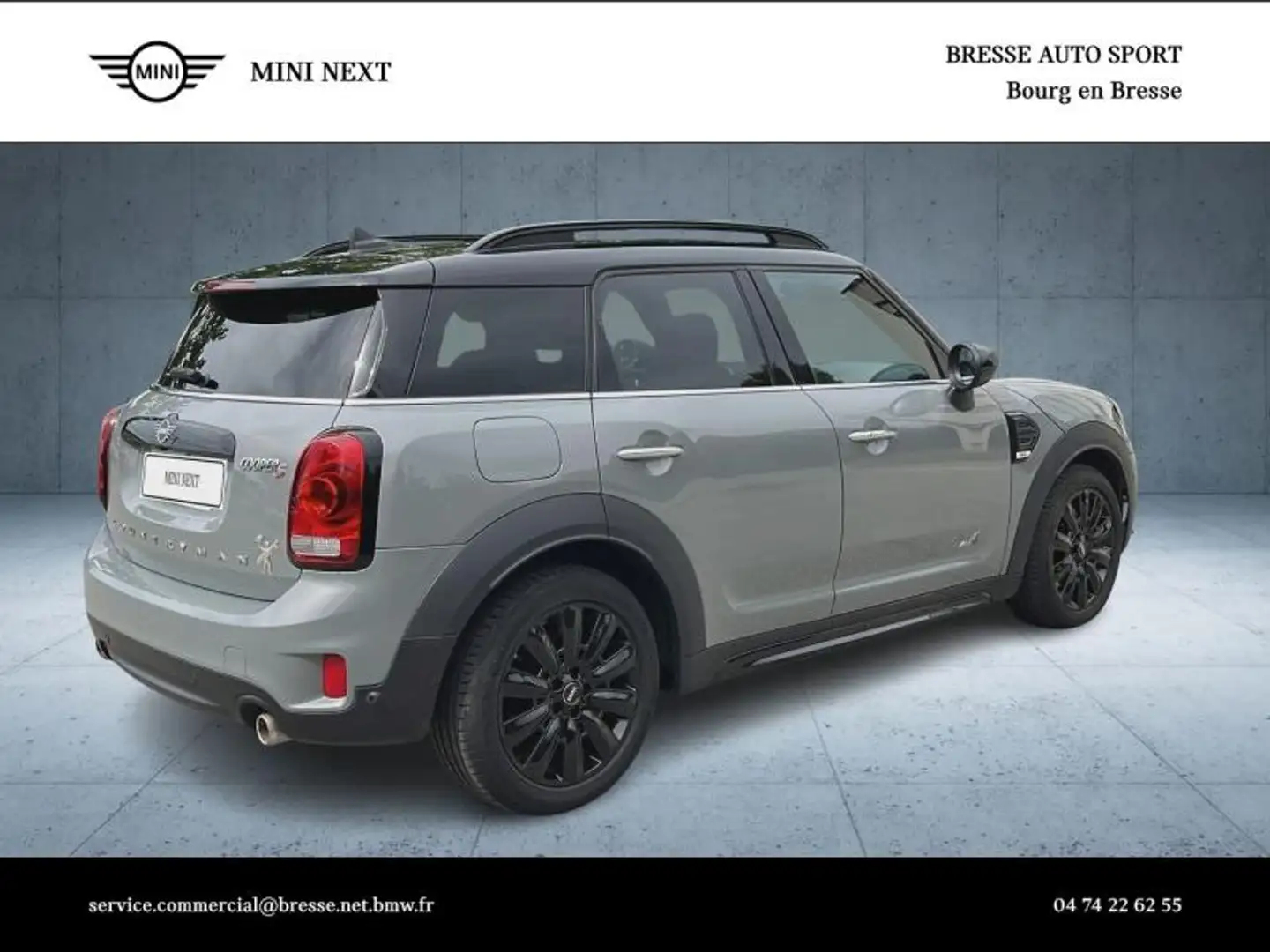 MINI Countryman C Cooper S 192ch Longstone ALL4 BVA8 10cv Grijs - 2