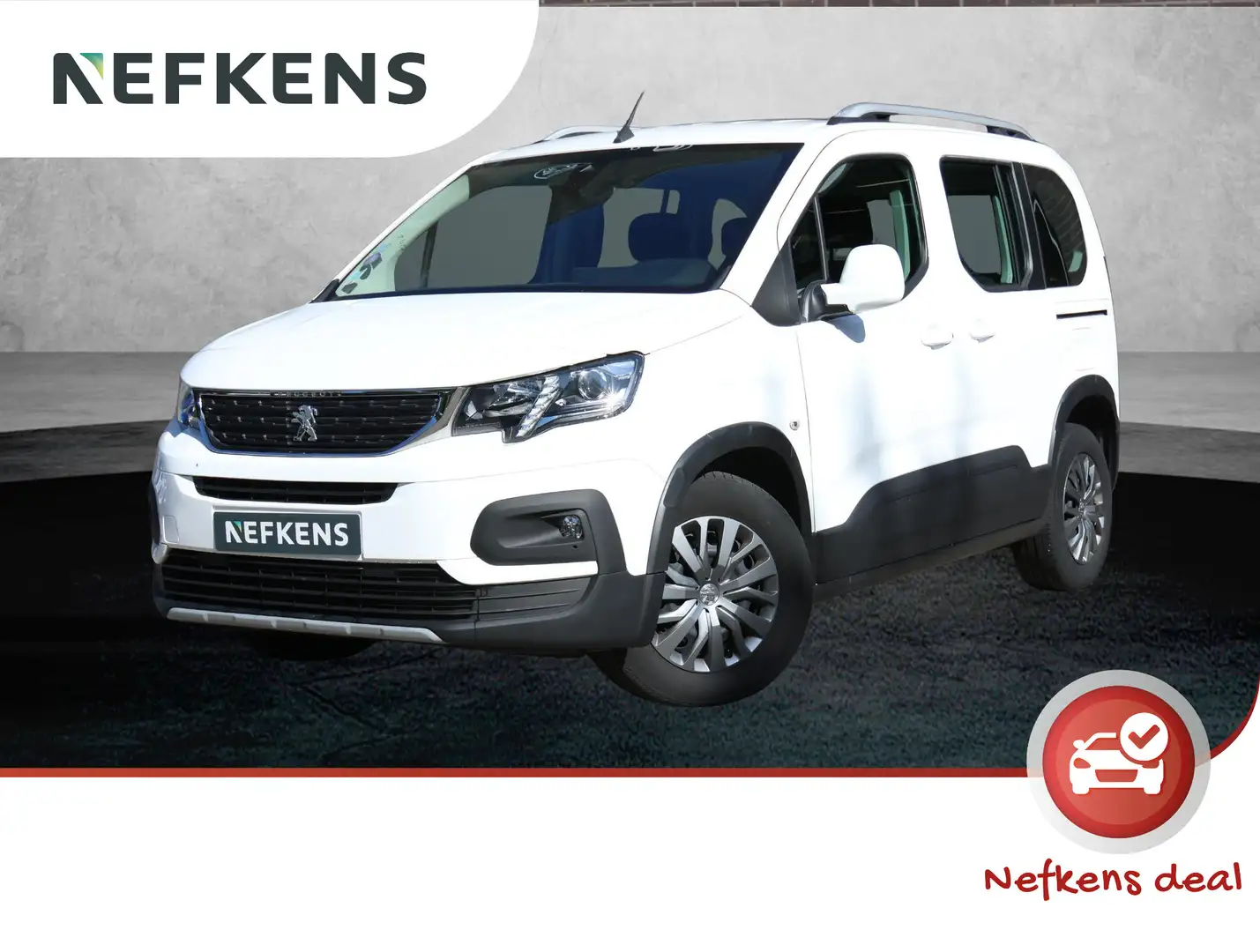 Peugeot Rifter Allure 110pk | Navigatie | Parkeersensoren Achter Wit - 1