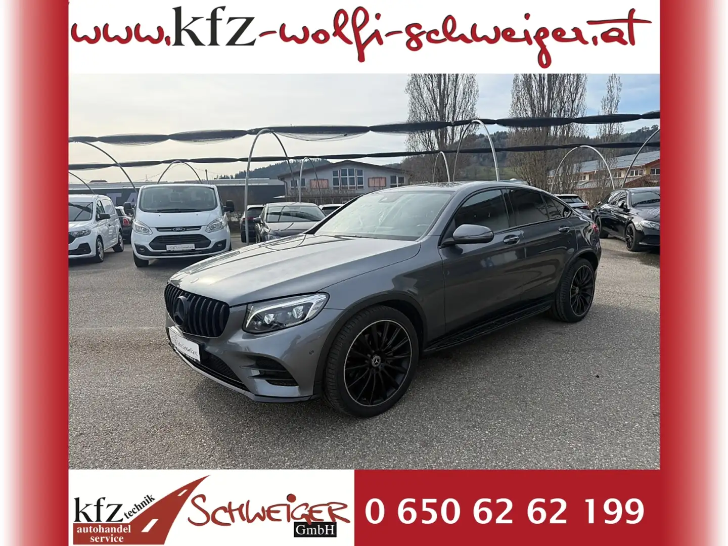 Mercedes-Benz GLC 220 d AMG Coupé 4MATIC Aut. Grau - 1