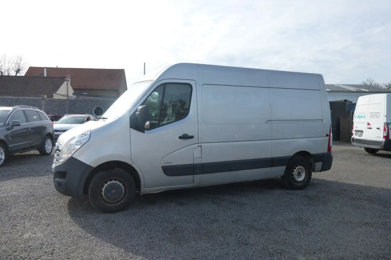 Opel Movano L2H2 3,5t 1. Hand SH MwSt. Srebrny - 2
