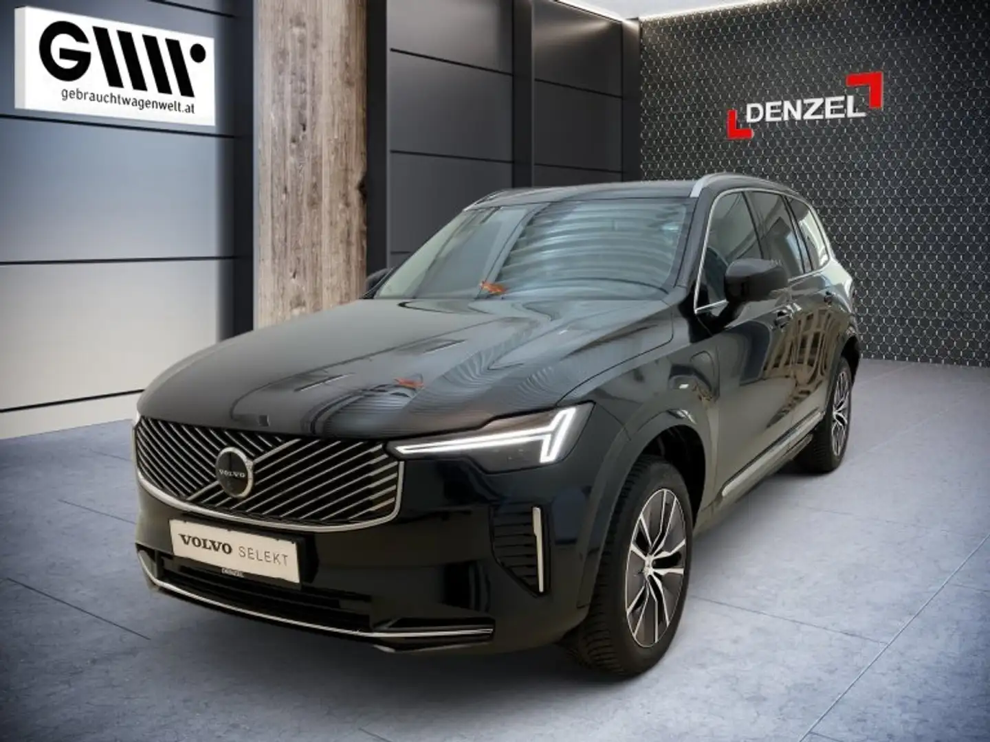 Volvo XC90 Plus, T8 AWD Plug-in Hybrid, Elektrisch/Benzin, Bright, Schwarz - 2