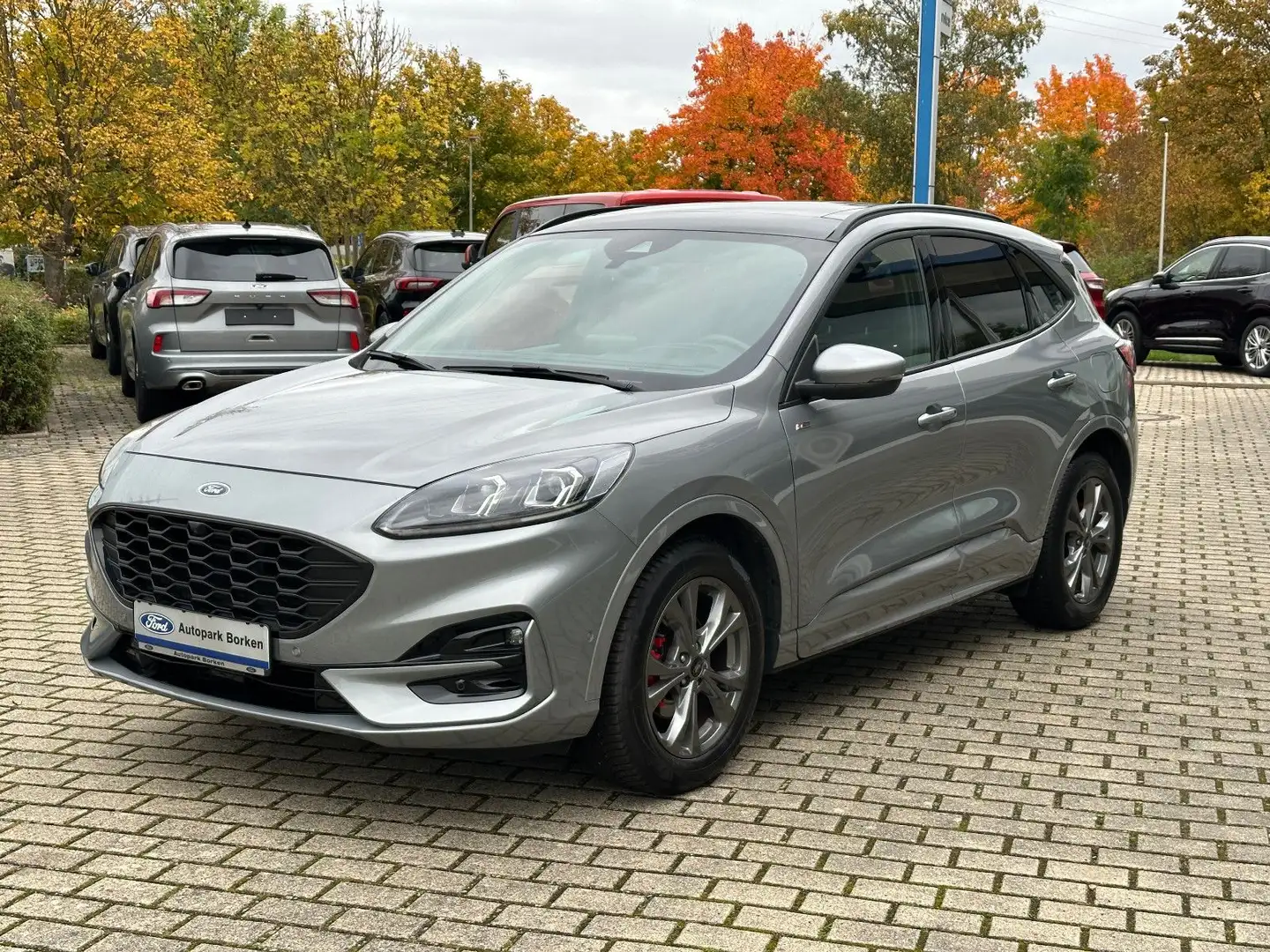 Ford Kuga ST-Line X Panorama Technologie Paket Winter Silber - 1