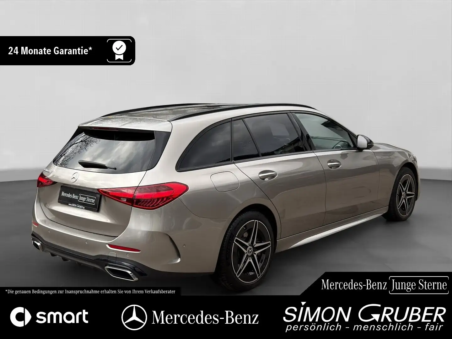 Mercedes-Benz C 300 Te AMG Pano Massage Sitzklima HUD AHK Silber - 2