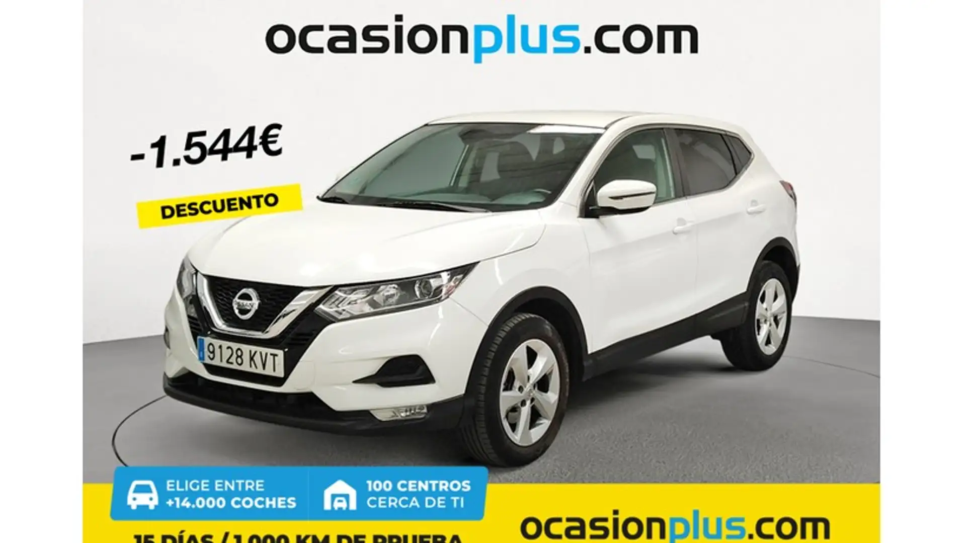 Nissan Qashqai 1.3 DIG-T Visia 4x2 103kW Blanc - 1