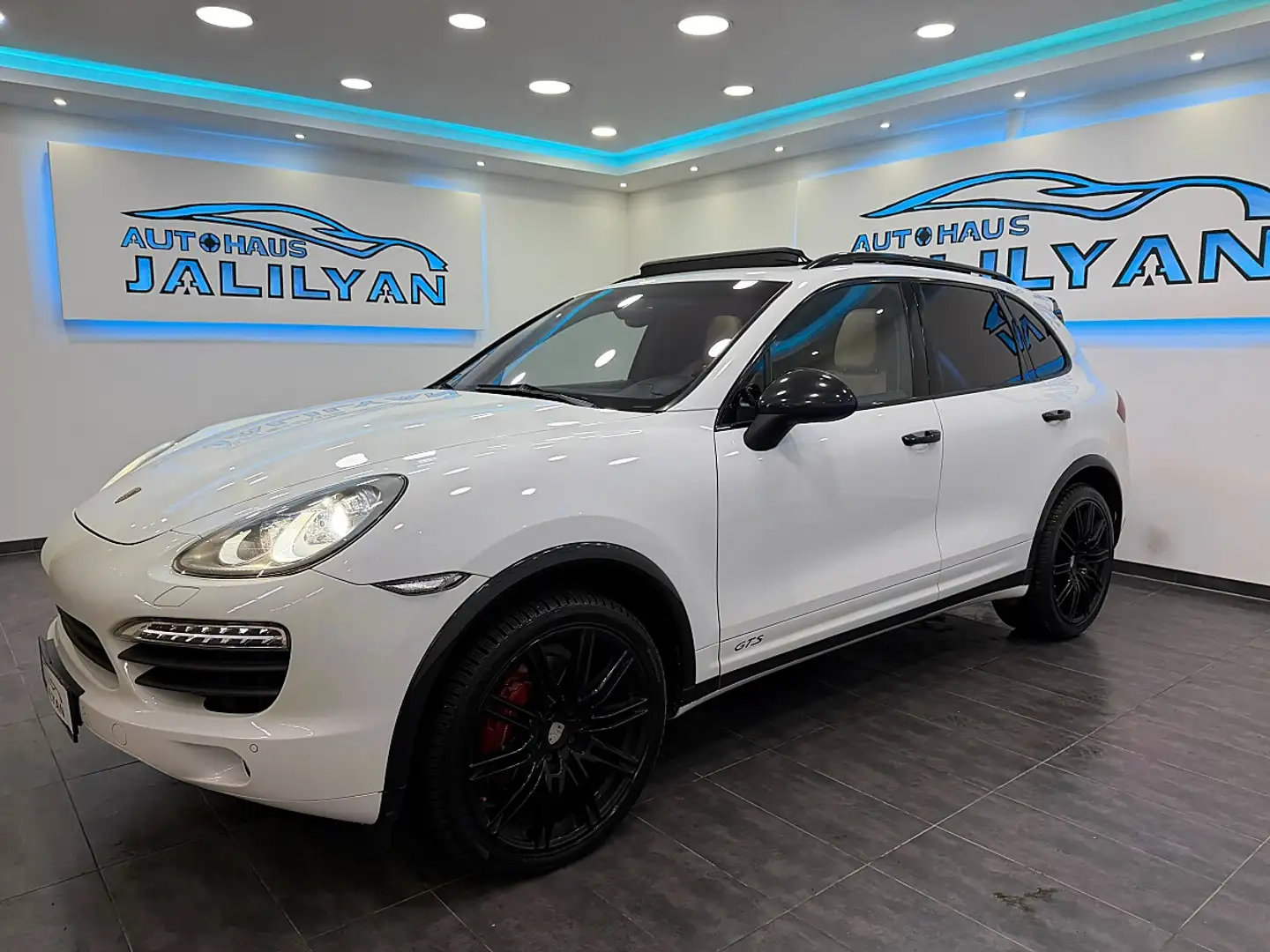 Porsche Cayenne II 4,1 Diesel Aut.PANO, ANROID, AHK,BOSE, MEGA ... Weiß - 2