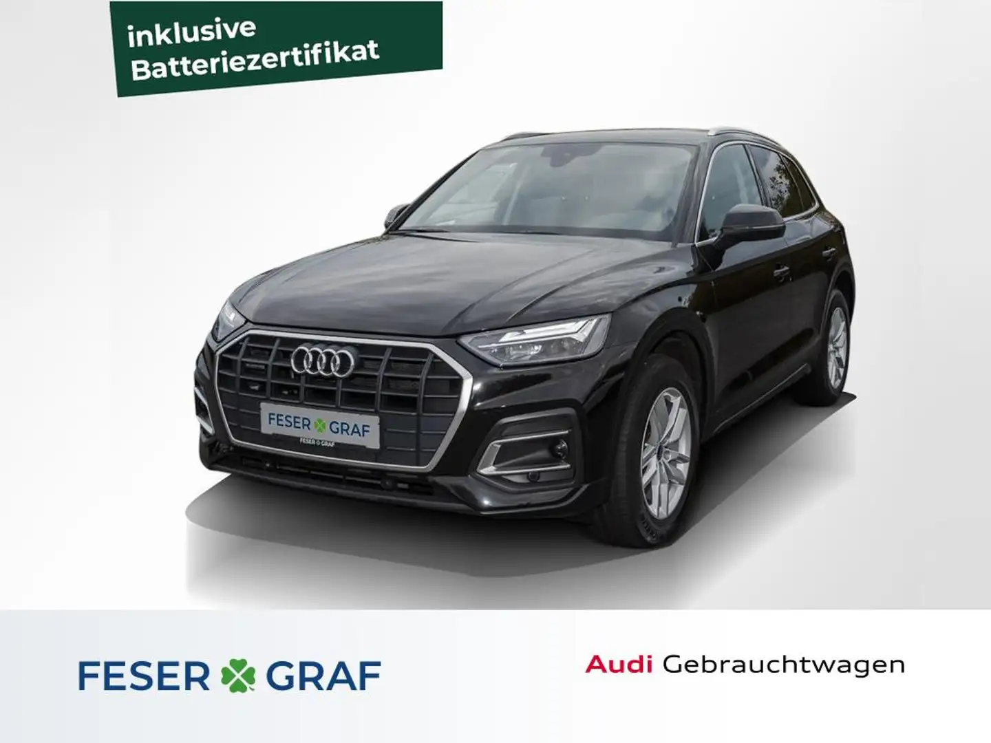 Audi Q5 50 TFSI e qu. /LED/Leder/Kamera/Navi+ Schwarz - 1