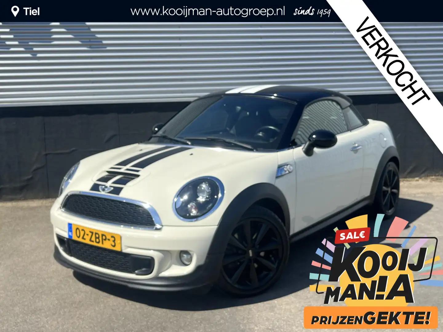 MINI Cooper S Coupe Mini 1.6 Navigatie, Climate Control, stoelverwarmi Alb - 1