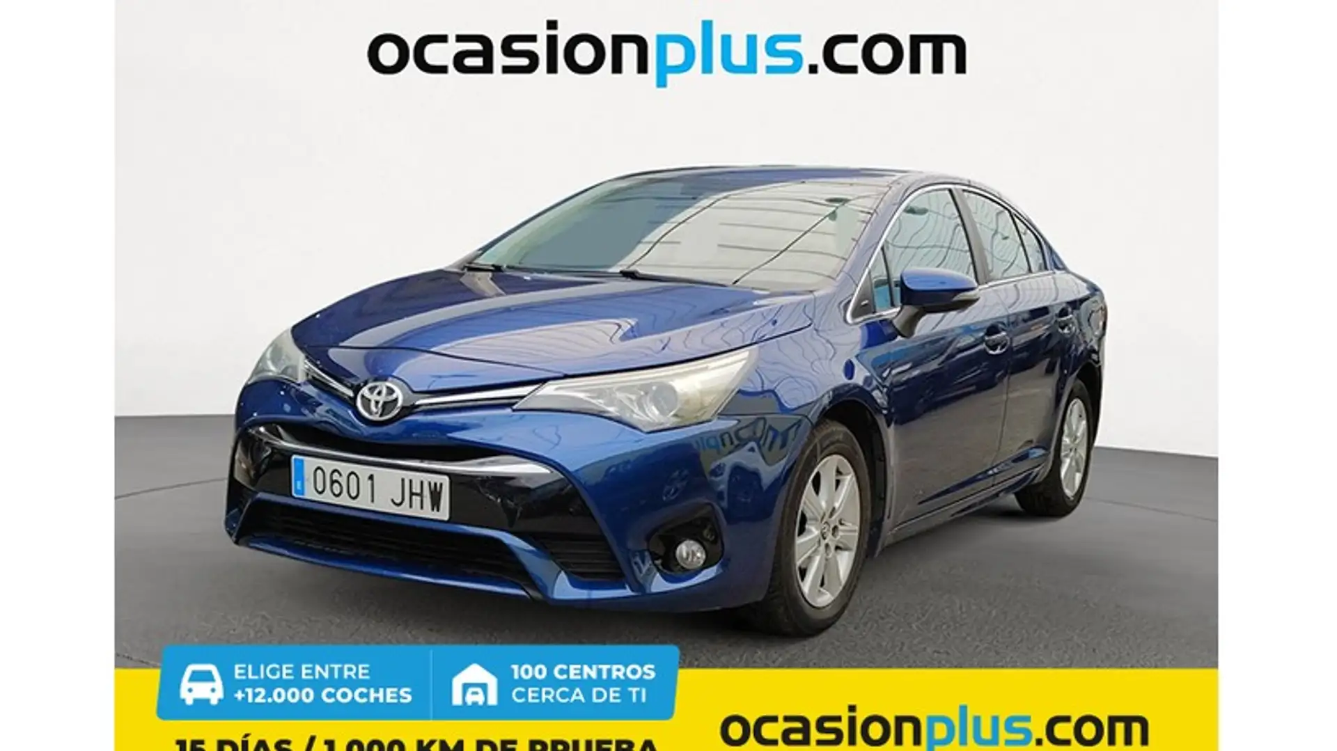Toyota Avensis 115D Advance Blauw - 1