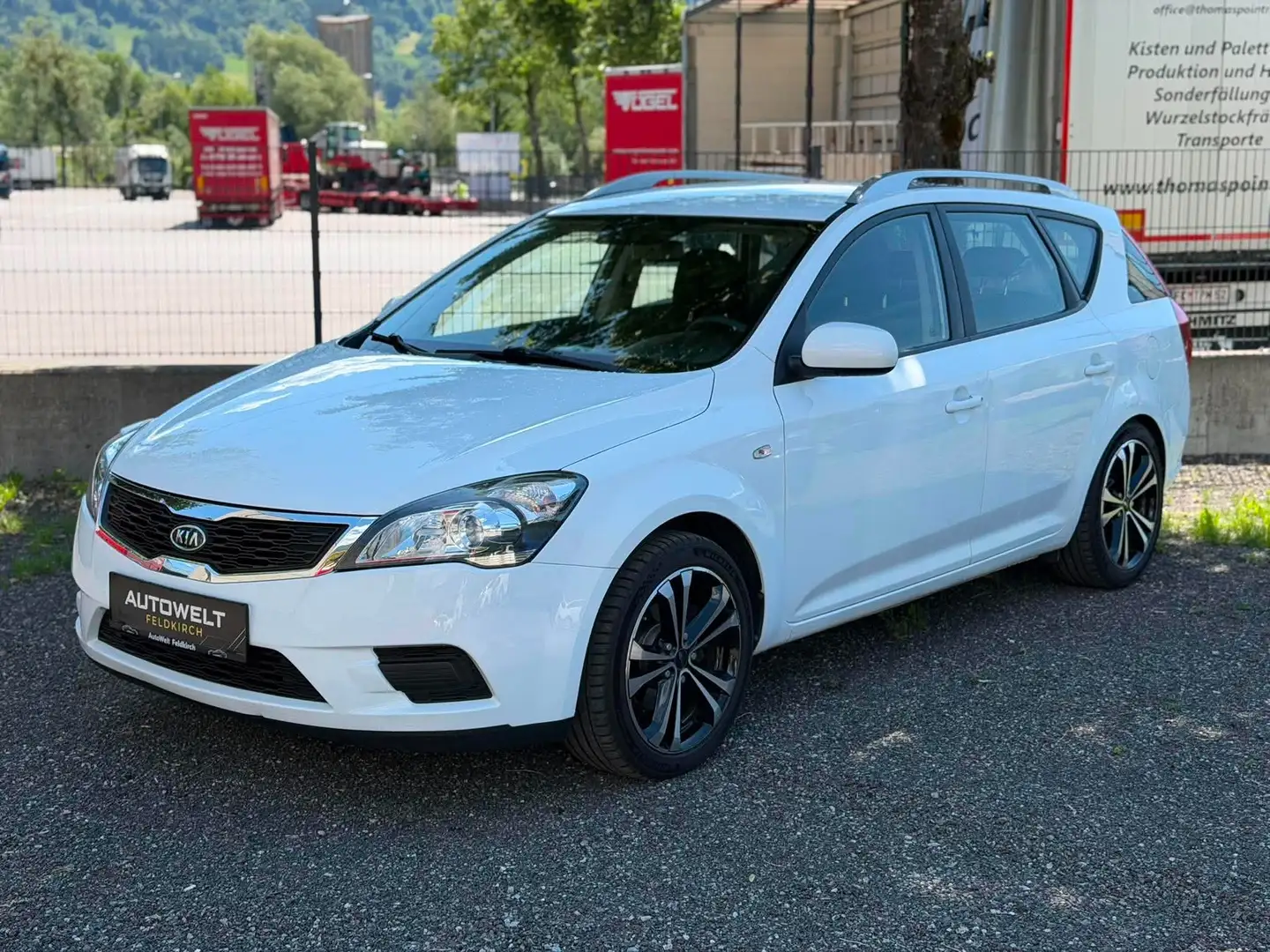 Kia Ceed SW / cee'd SW 1,6 Diesel *ÖAMTC PICKERL *KREDIT MÖGLICH Weiß - 1