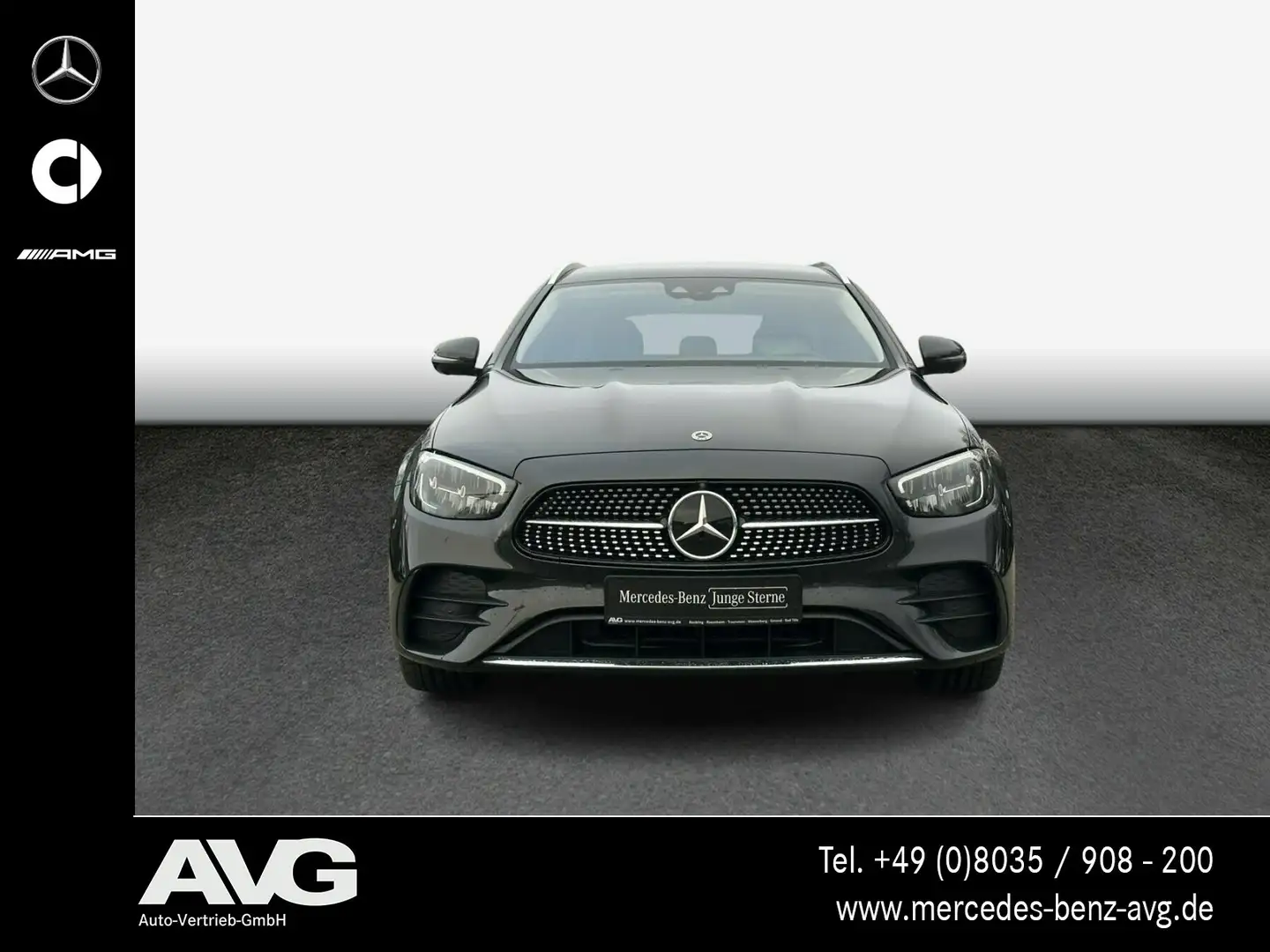 Mercedes-Benz E 450 E 450 4M T AMG Standh. 360° LED DISTRONIC Navi Gris - 2