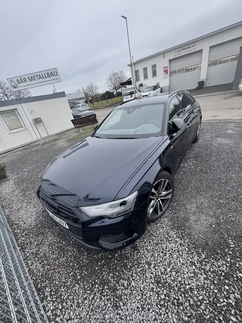 Audi A6 55 TFSI quattro sport Modrá - 1