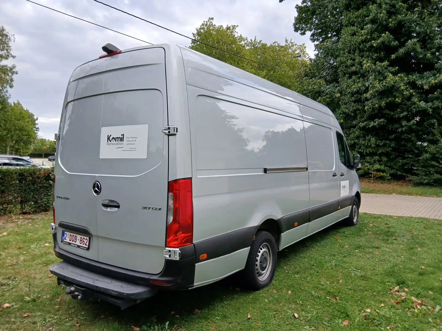 Mercedes-Benz Sprinter 317 Argent - 2