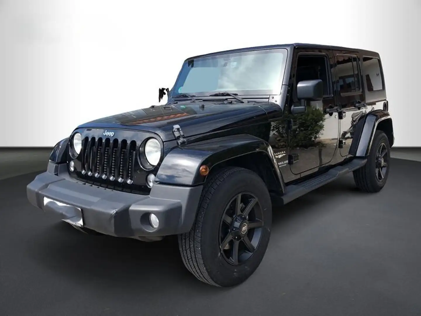 Jeep Wrangler Wrangler Unlimited Sahara 2,8 CRD Aut. Unlimited Sahara Schwarz - 1