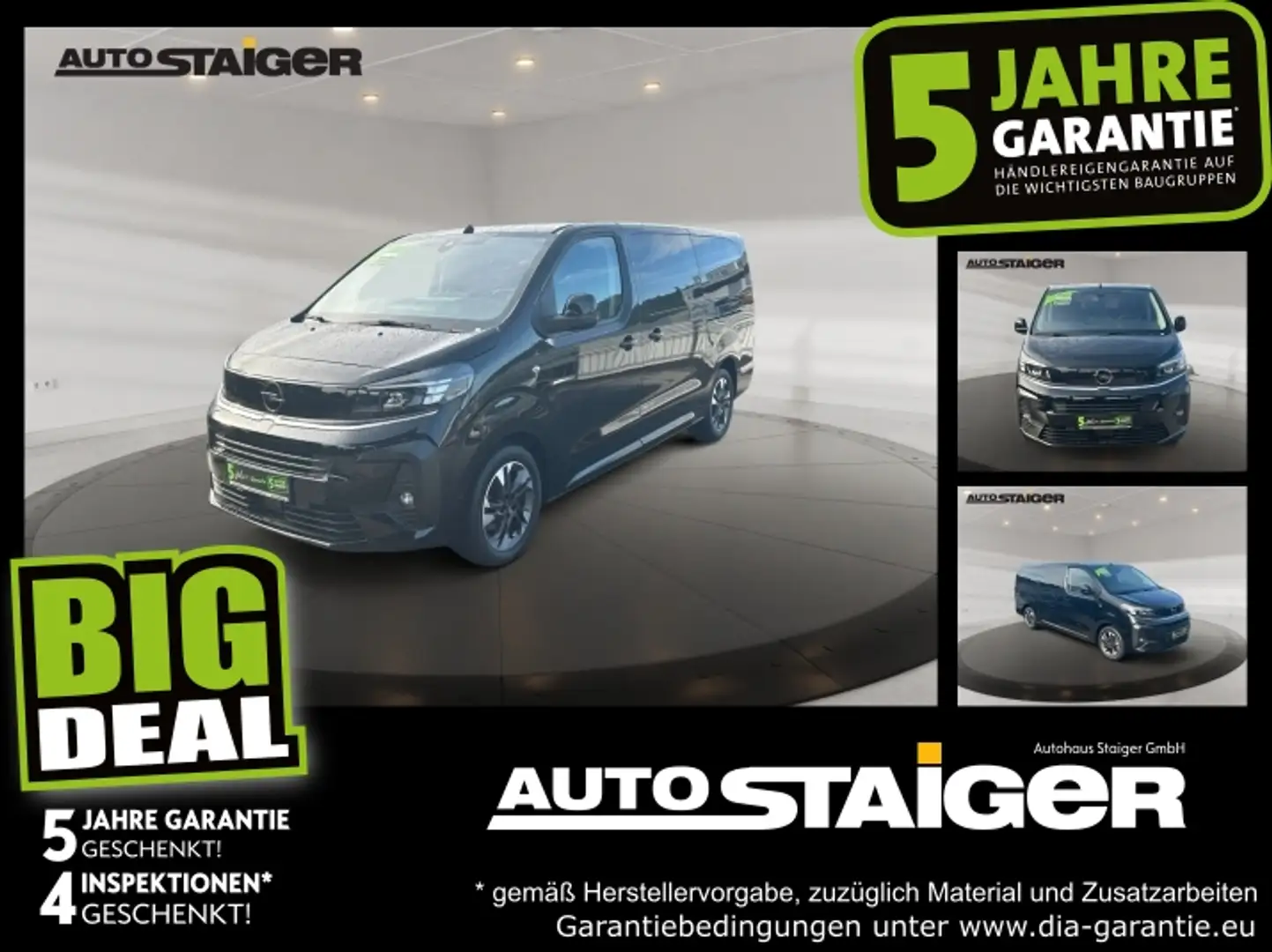 Opel Zafira Life Edition Automatik 9 Sitzer, XL, Kamera,... Schwarz - 1