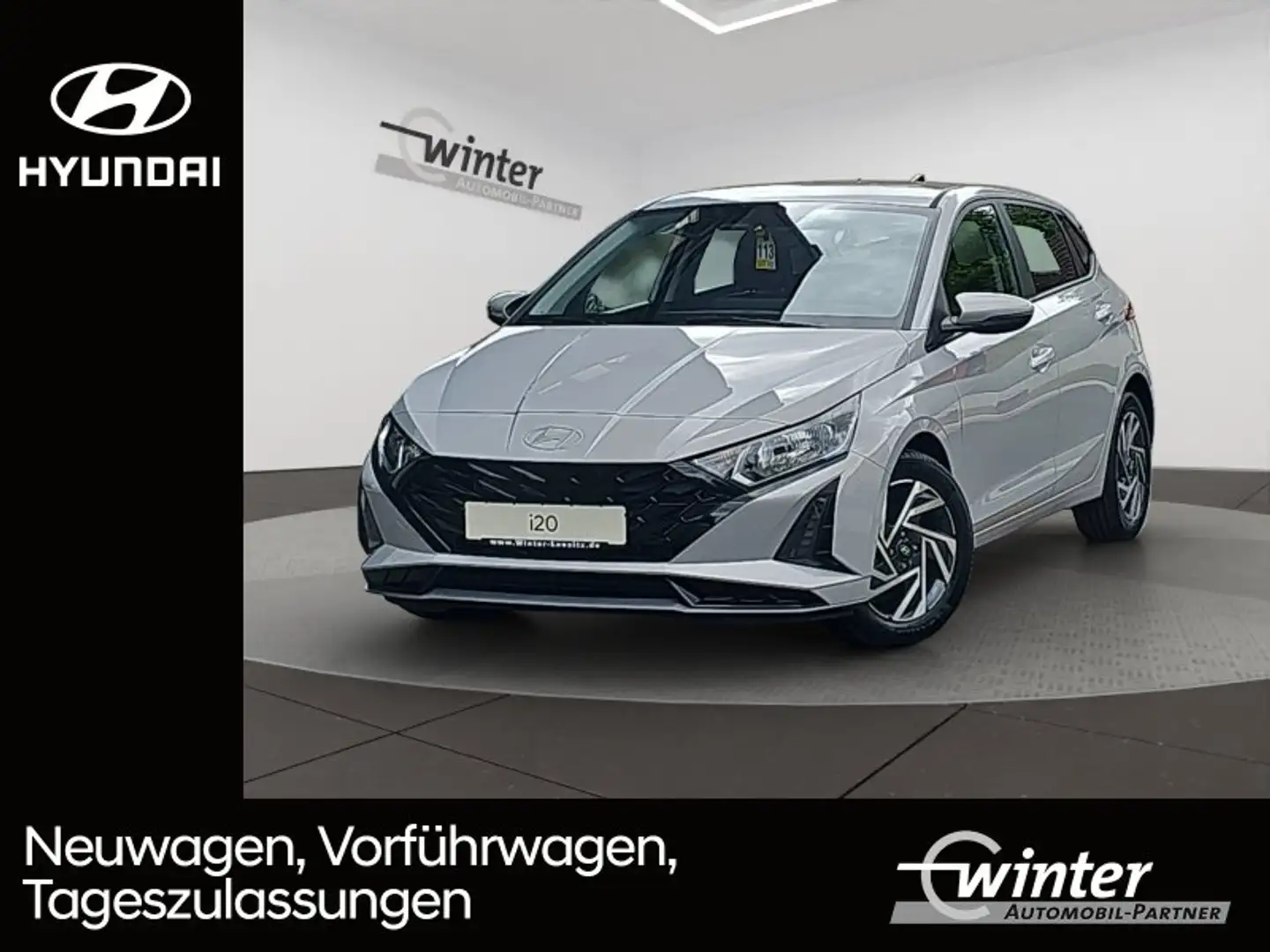 Hyundai i20 1.0T-GDI 6-MT TREND NAVI/PDC/SHZ/DAB Grau - 1