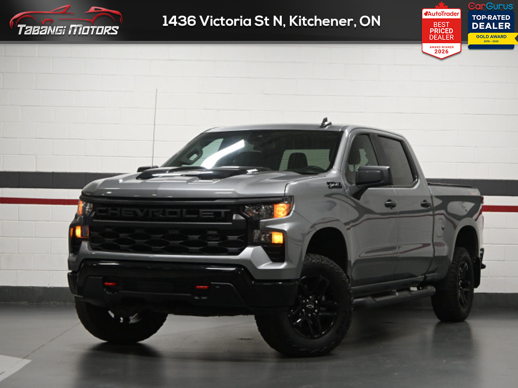 2024 Chevrolet Silverado 1500 Custom Trail Boss No Accident Z71 Carplay Lane As