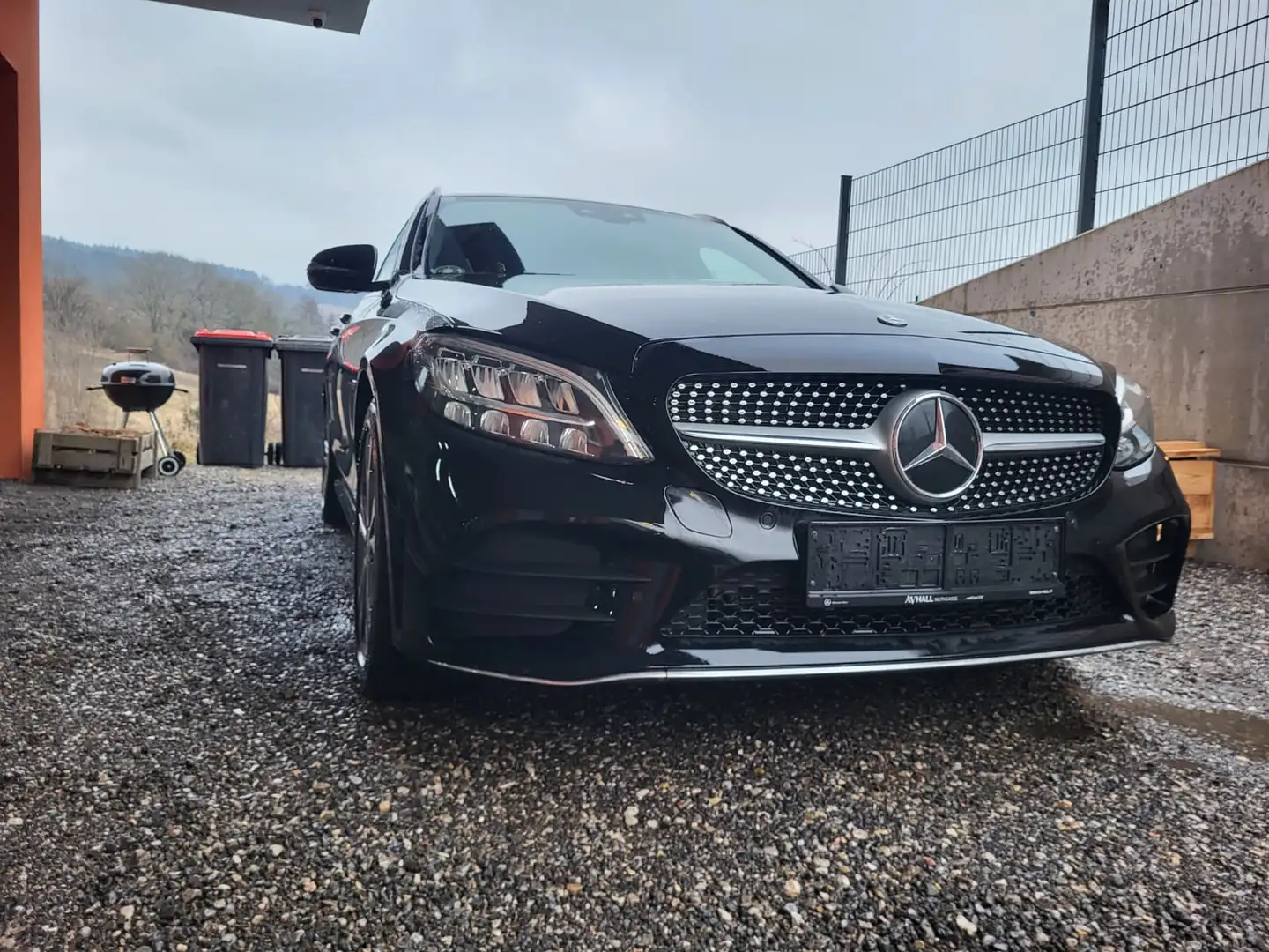 Mercedes-Benz C 300 C 300 de AMG Line Schwarz - 1