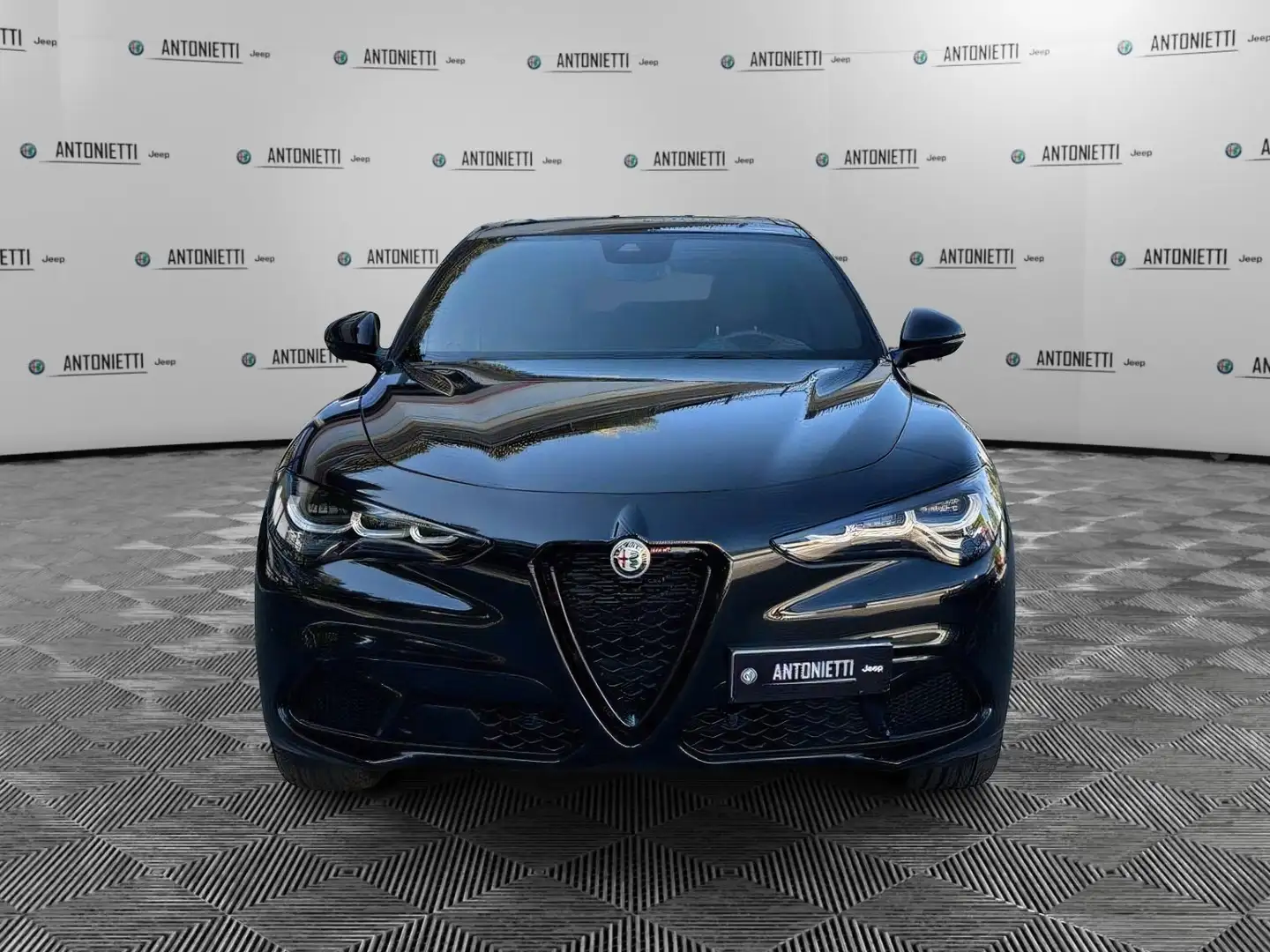 Alfa Romeo Stelvio Stelvio 2.2 Turbodiesel 210 CV AT8 Q4 Competizione Schwarz - 2
