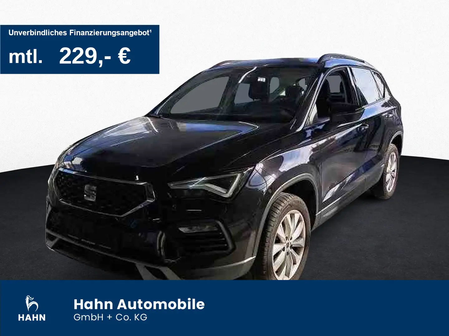SEAT Ateca 1.5TSI Style LED AHK Nav CAM Sitzh APP GRA Schwarz - 1