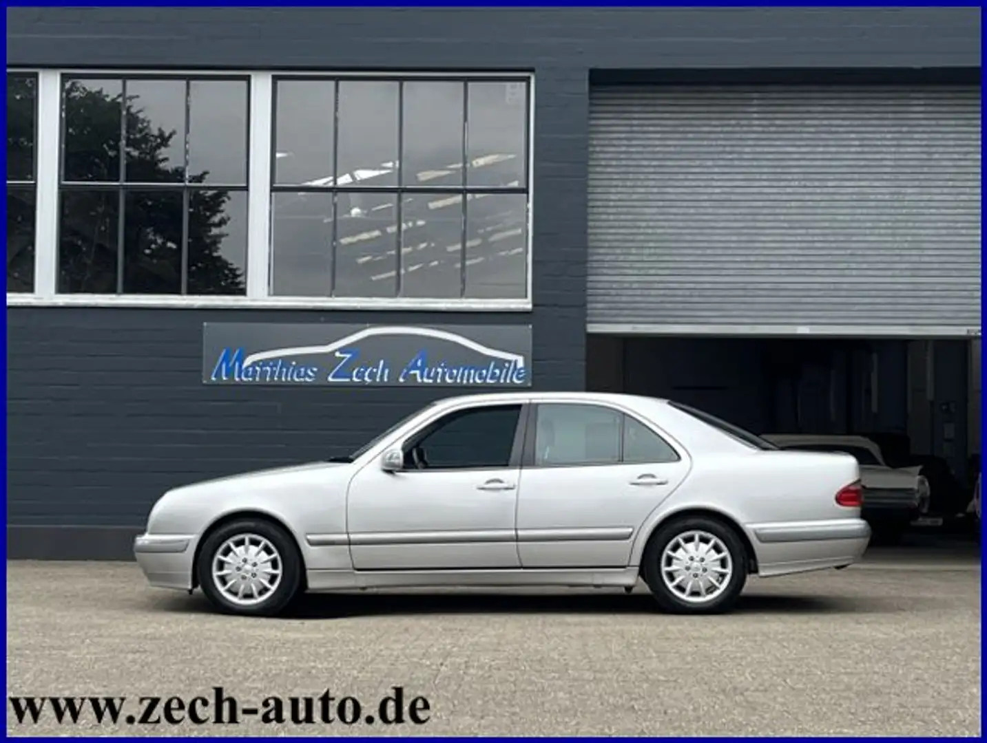 Mercedes-Benz E 200 Elegance * 107.000 KM * Youngtimer * Silber - 1