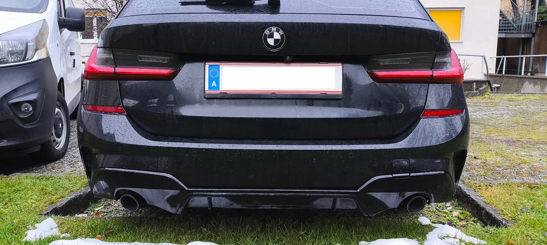 BMW 318 d M-Paket außen Schwarz - 2