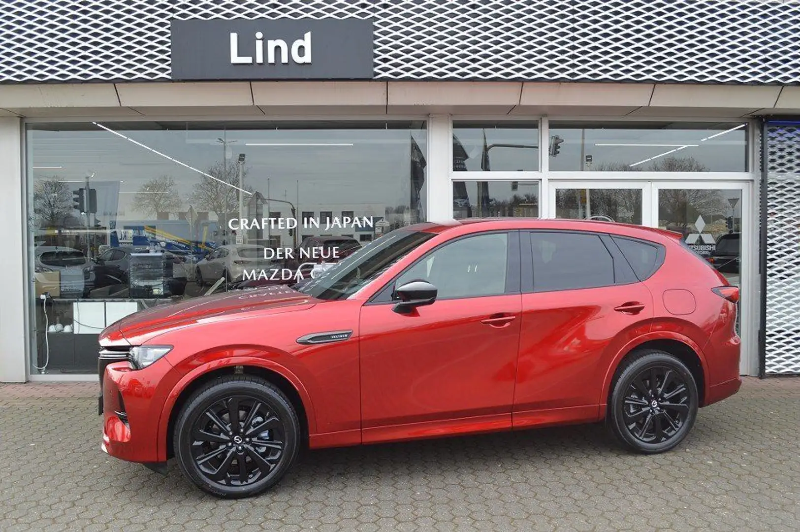 Mazda CX-60 3.3L e-SKYACTIV D 254ps 2025 Mazda CX-60D Rood - 2