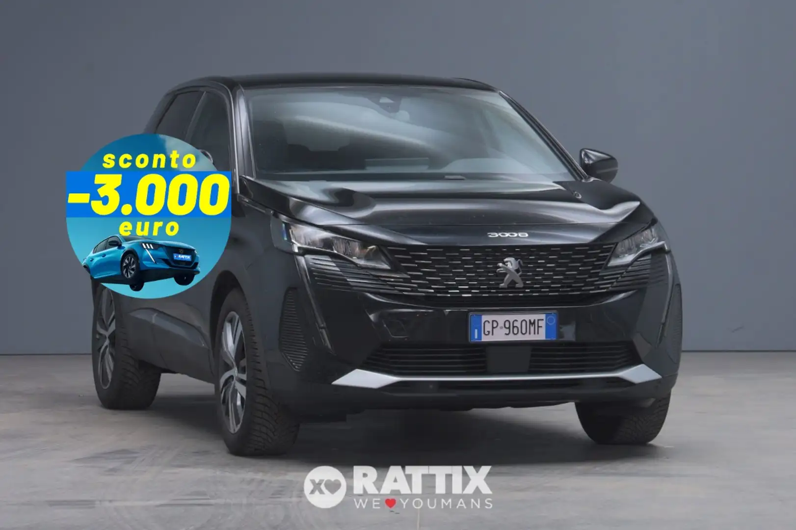 Peugeot 3008 1.5 BlueHDI 130CV Allure Pack EAT8 Nero - 1