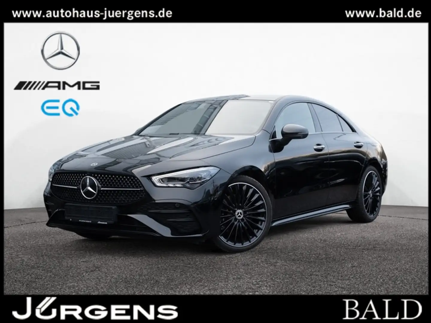 Mercedes-Benz CLA 220 d Coupé AMG-Sport+Burm+Pano+Distr+MLB Schwarz - 1
