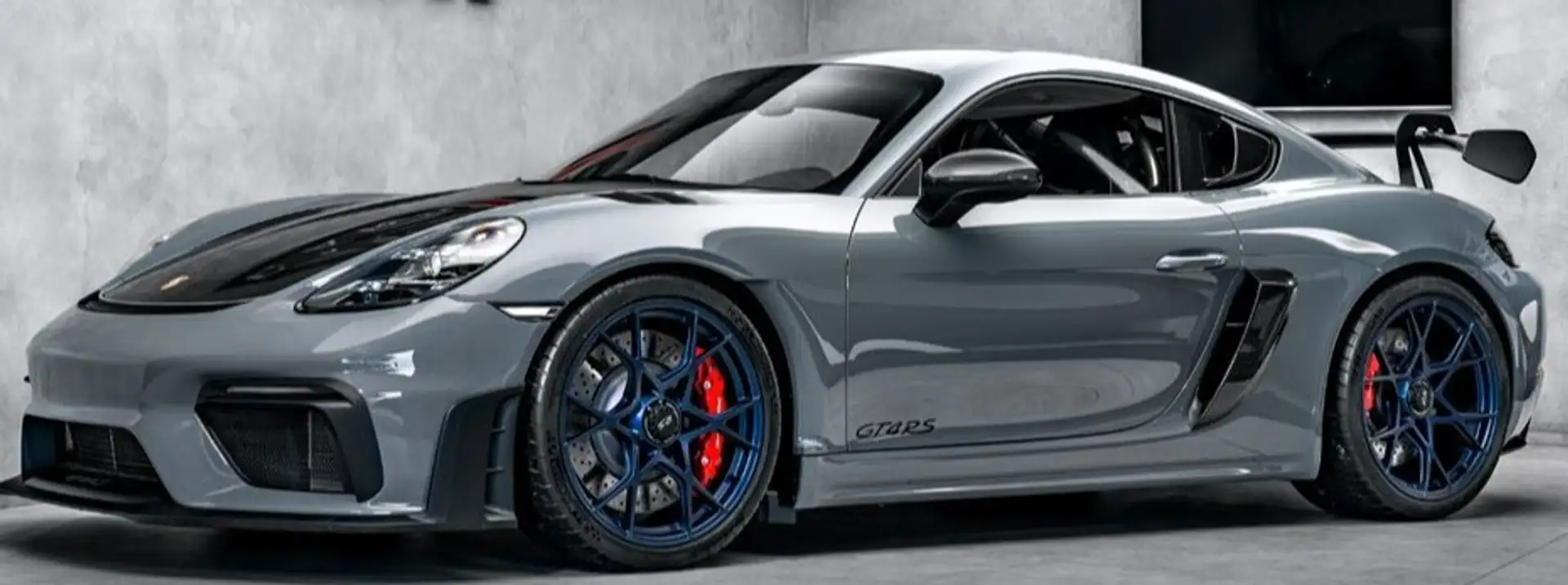 Porsche Cayman GT4 RS PDK Gris - 2