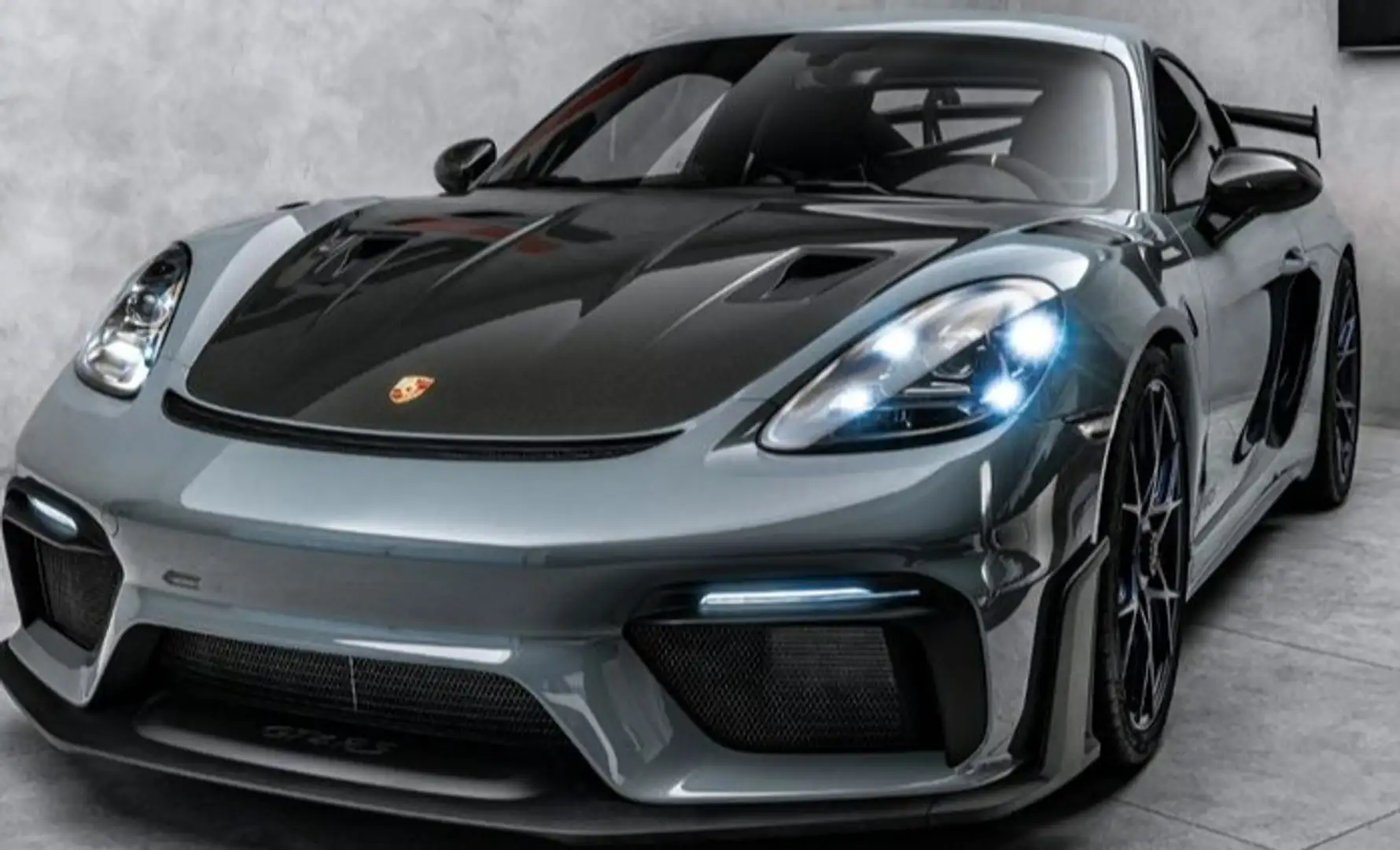 Porsche Cayman GT4 RS PDK Gris - 1