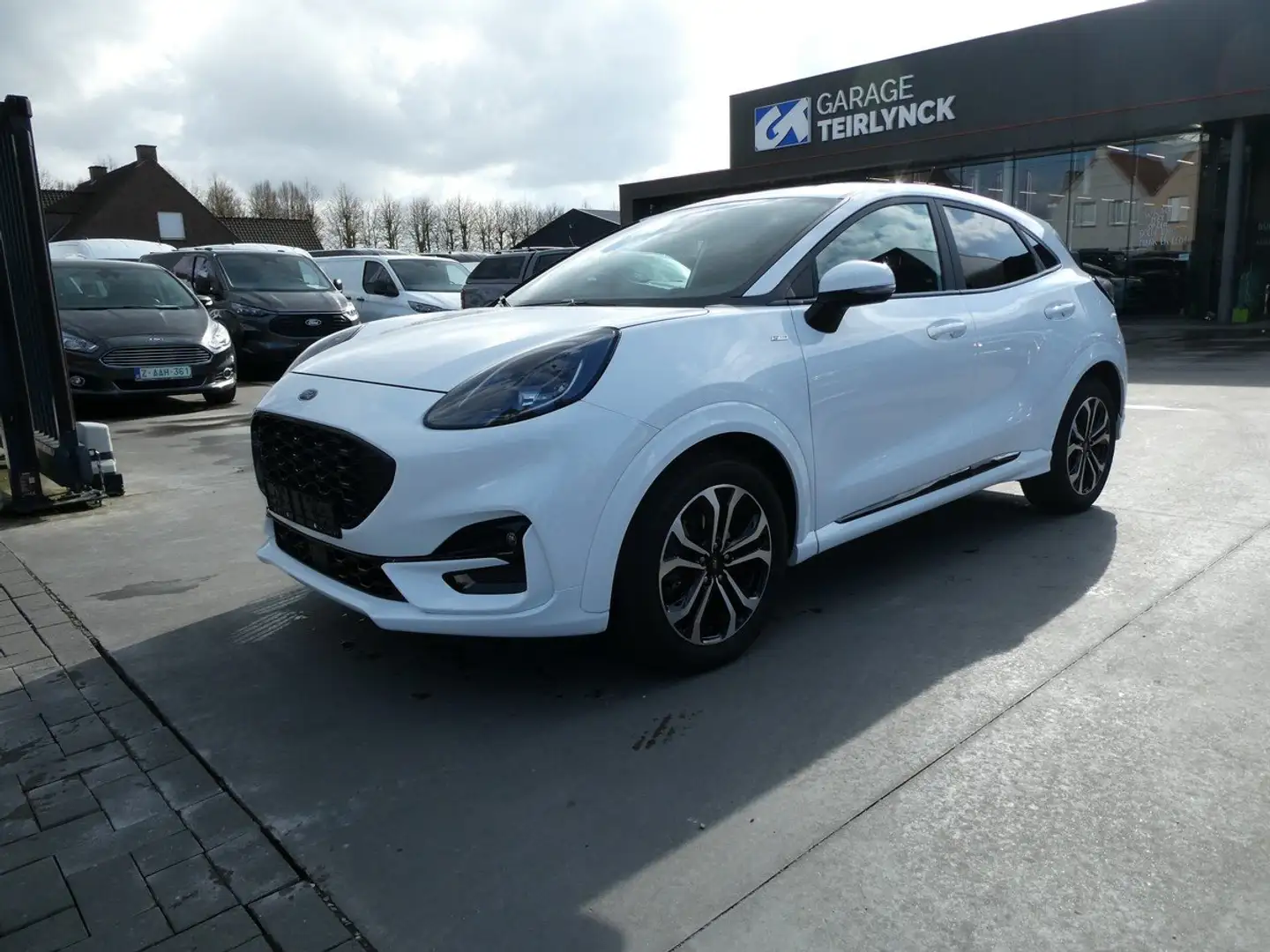 Ford Puma ST-line 1.0 i MHEV 125pk Automaat '22 (42517) Blanc - 2