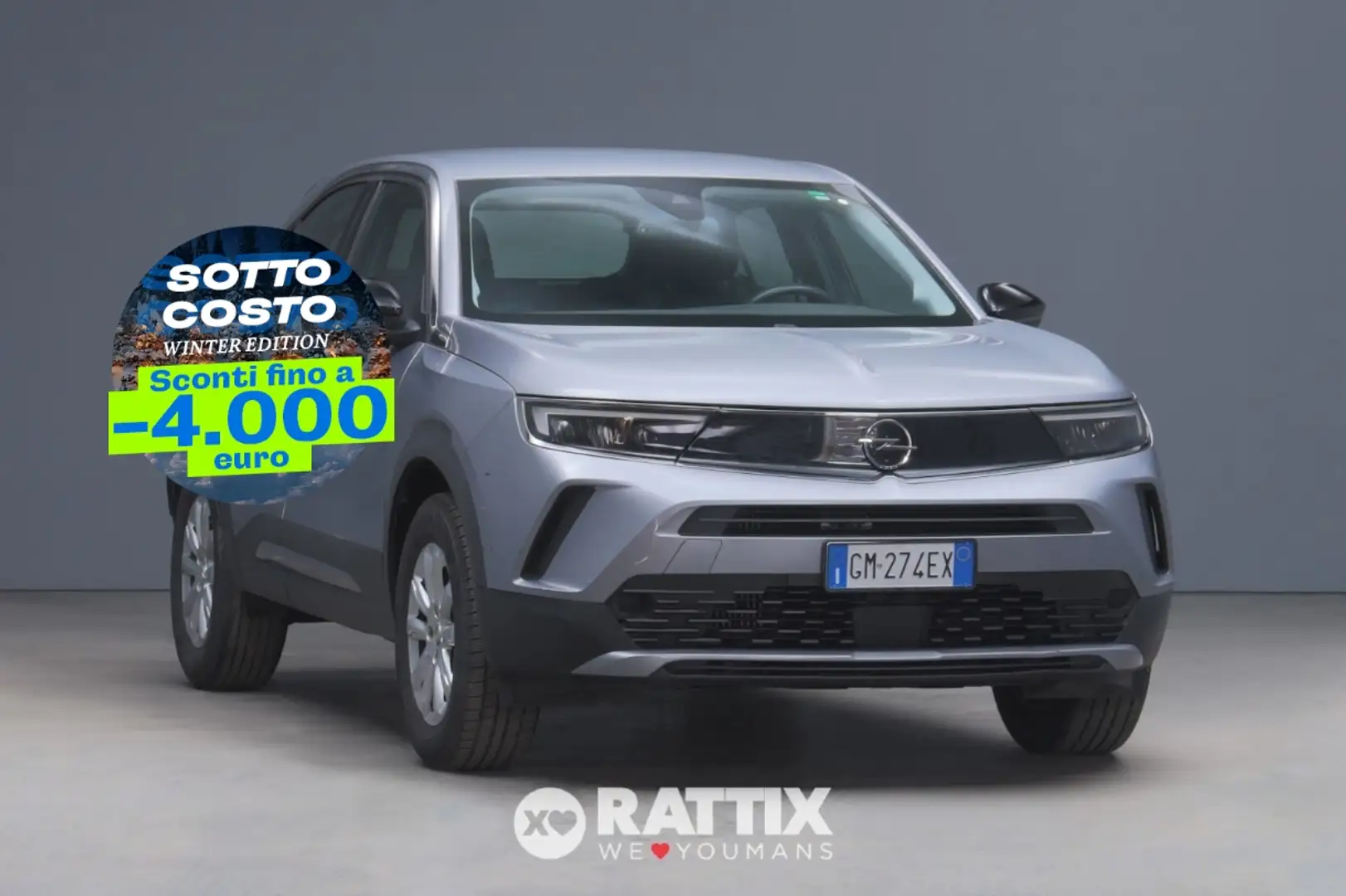 Opel Mokka 1.2 t 130CV Edition AT8 Gris - 1