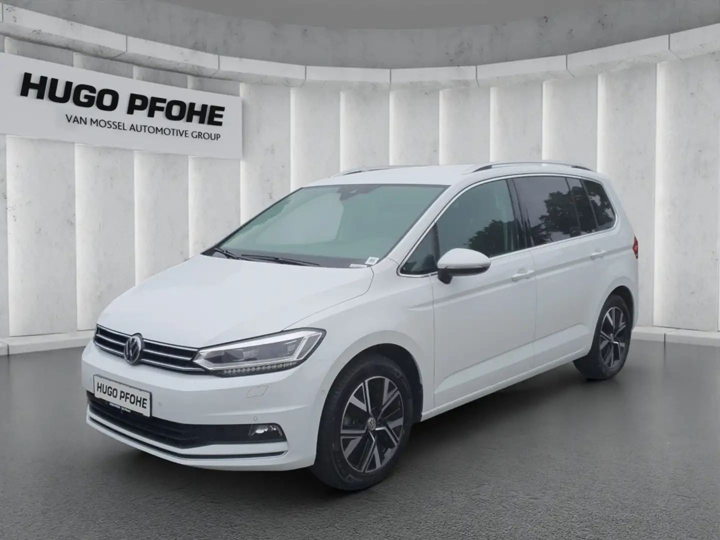 Volkswagen Touran Highline 2.0 TDI Autom LED ACC SHZ PDC Navi SHZ Pa Alb - 1
