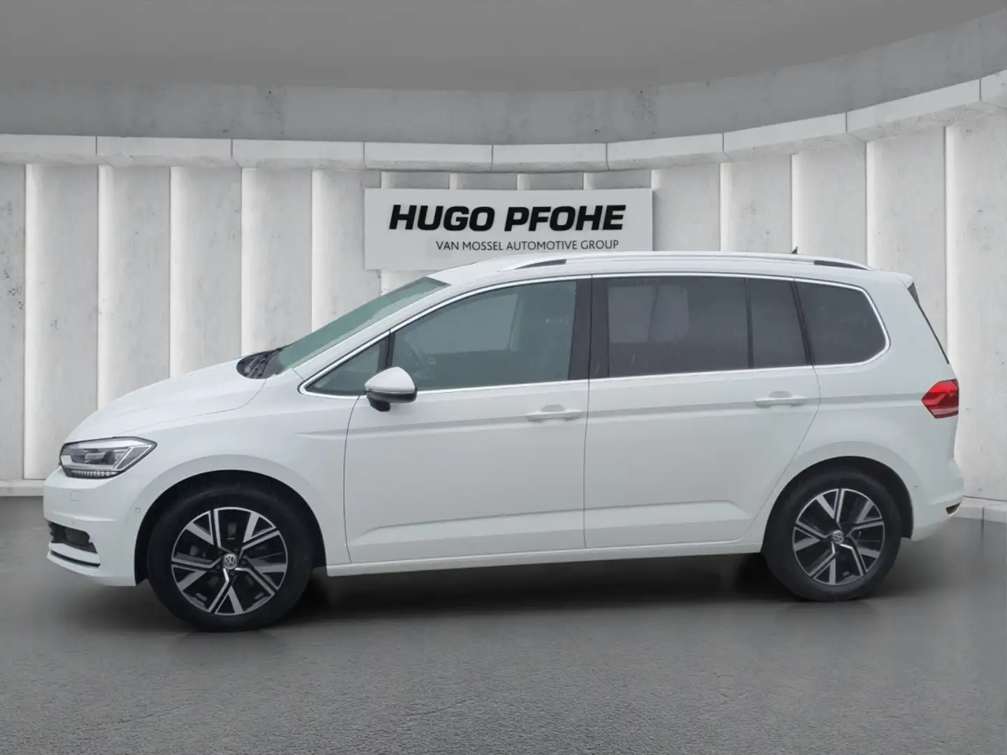 Volkswagen Touran Highline 2.0 TDI Autom LED ACC SHZ PDC Navi SHZ Pa Alb - 2