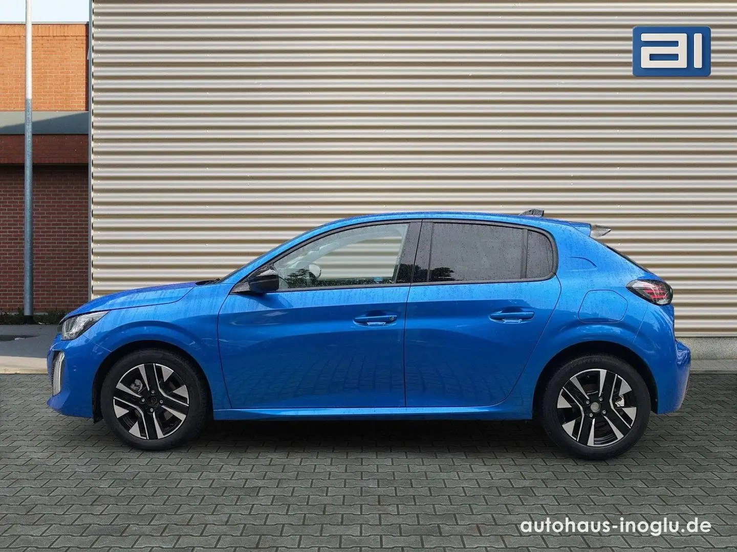 Peugeot 208 1.2 PureTech 100 Allure Navi+360° Kam+ACC+DAB+ Blau - 2