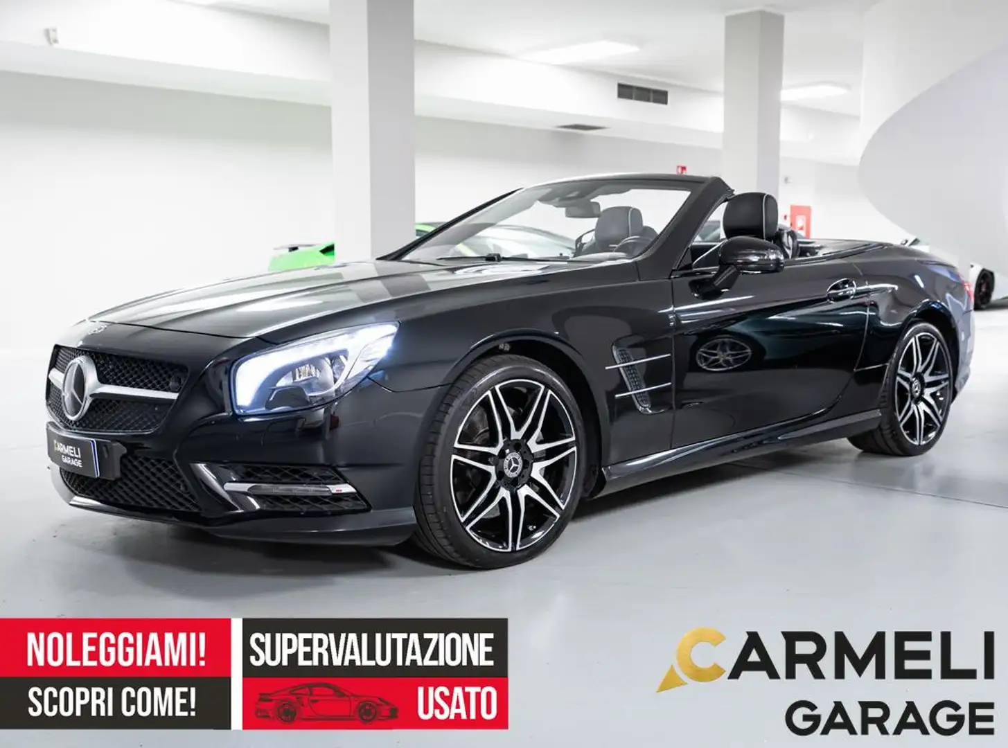 Mercedes-Benz SL 500 Pack Amg-Hard Top Panorama-Active Body Control Noir - 1
