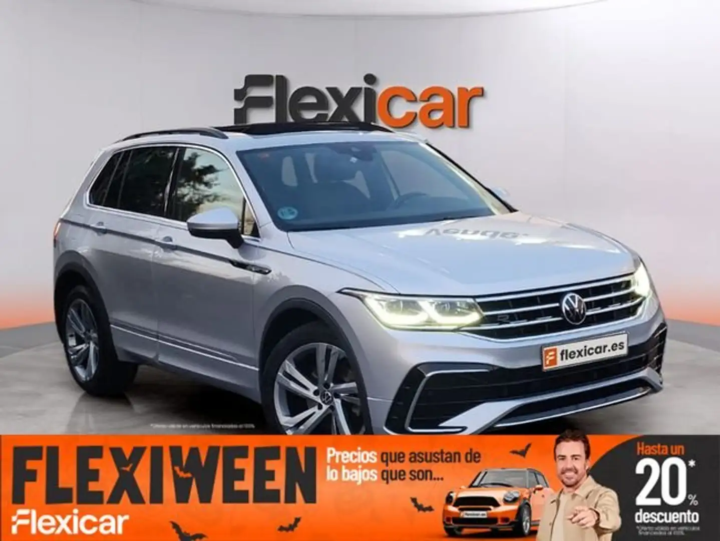 Volkswagen Tiguan 2.0TDI R-Line DSG 110kW Gris - 1