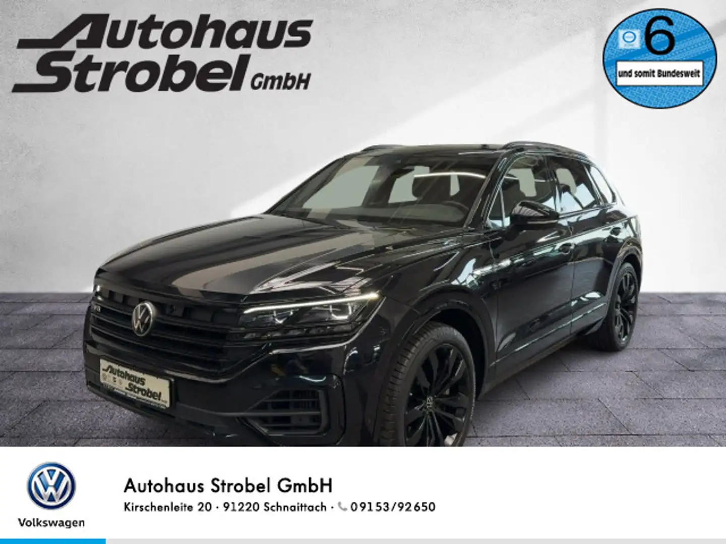 Volkswagen Touareg 4.0 V8 TDI 4M R-Line "LAST EDITION" ab 3 Schwarz - 1