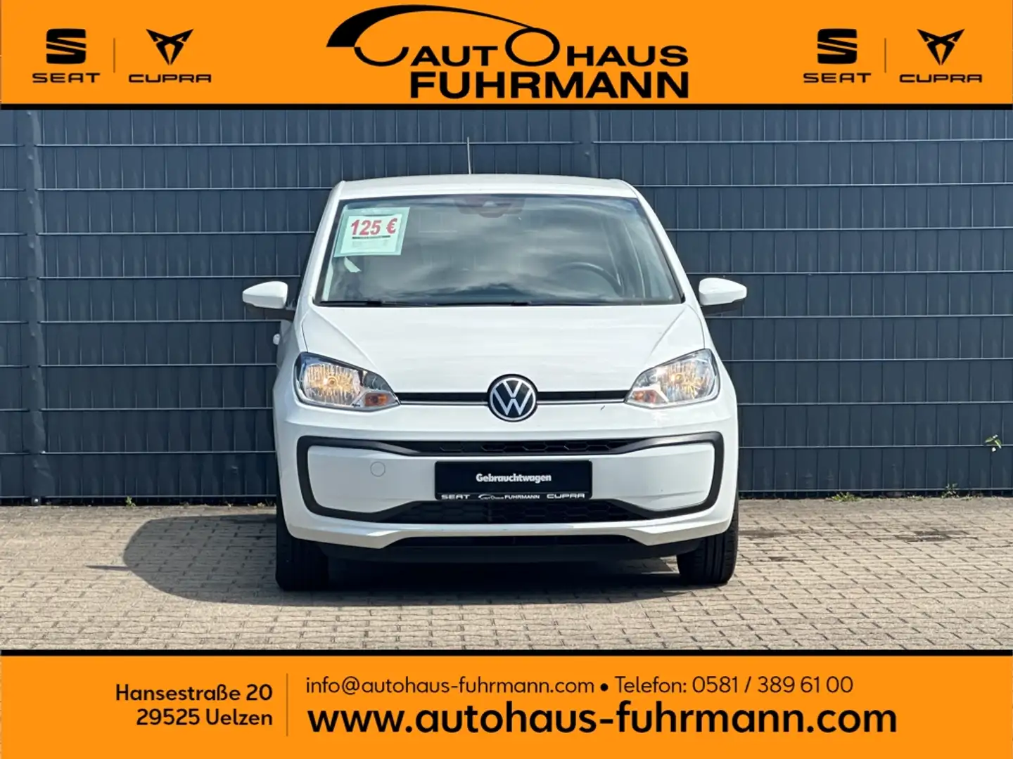 Volkswagen up! 1.0 ALLWETTER/RÜCKFAHRKAMERA/PDC/TEMPOMAT Wit - 2