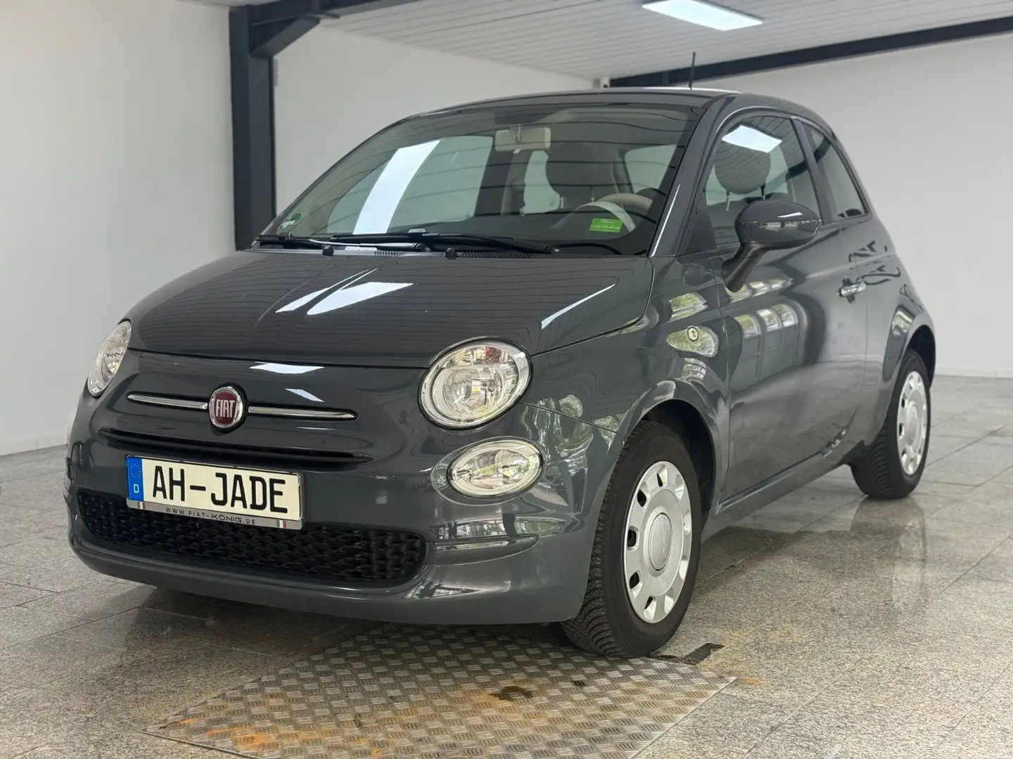 Fiat 500 Pop*Klima*EL.Fenster*Wenig.KM Gris - 2