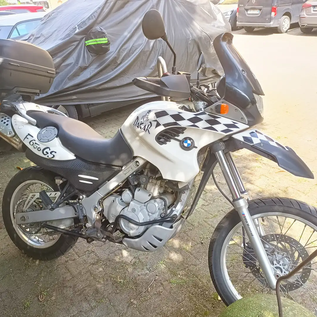 BMW F 650 GS Dakar Dakar Bílá - 1