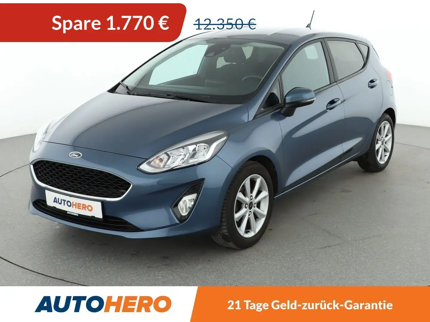 Ford Fiesta 1.0 EcoBoost Cool&Connect*NAVI*TEMPO*PDC*SHZ* Blau - 1
