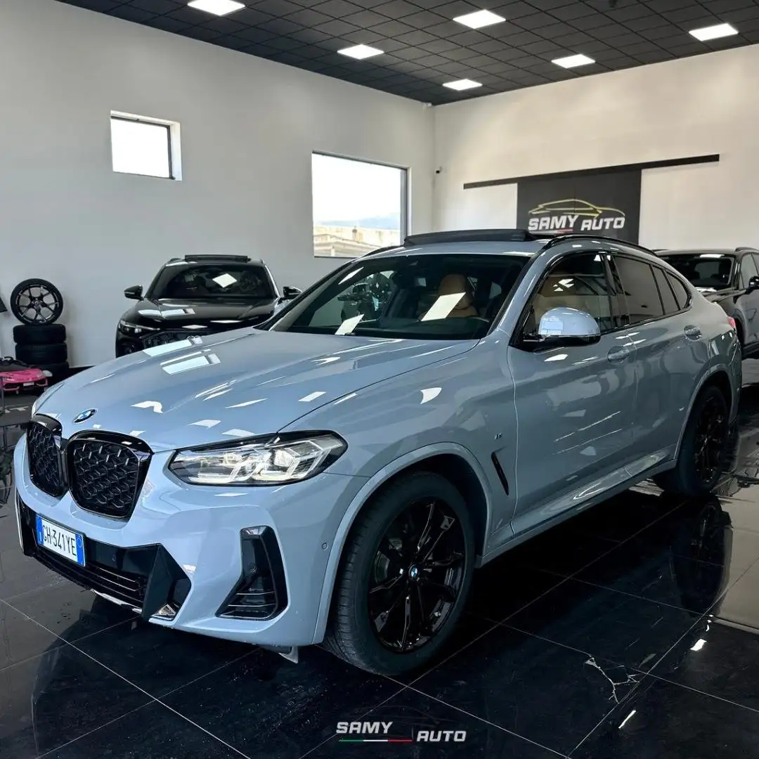 BMW X4 xdrive20d mhev 48V Msport auto Grigio - 2