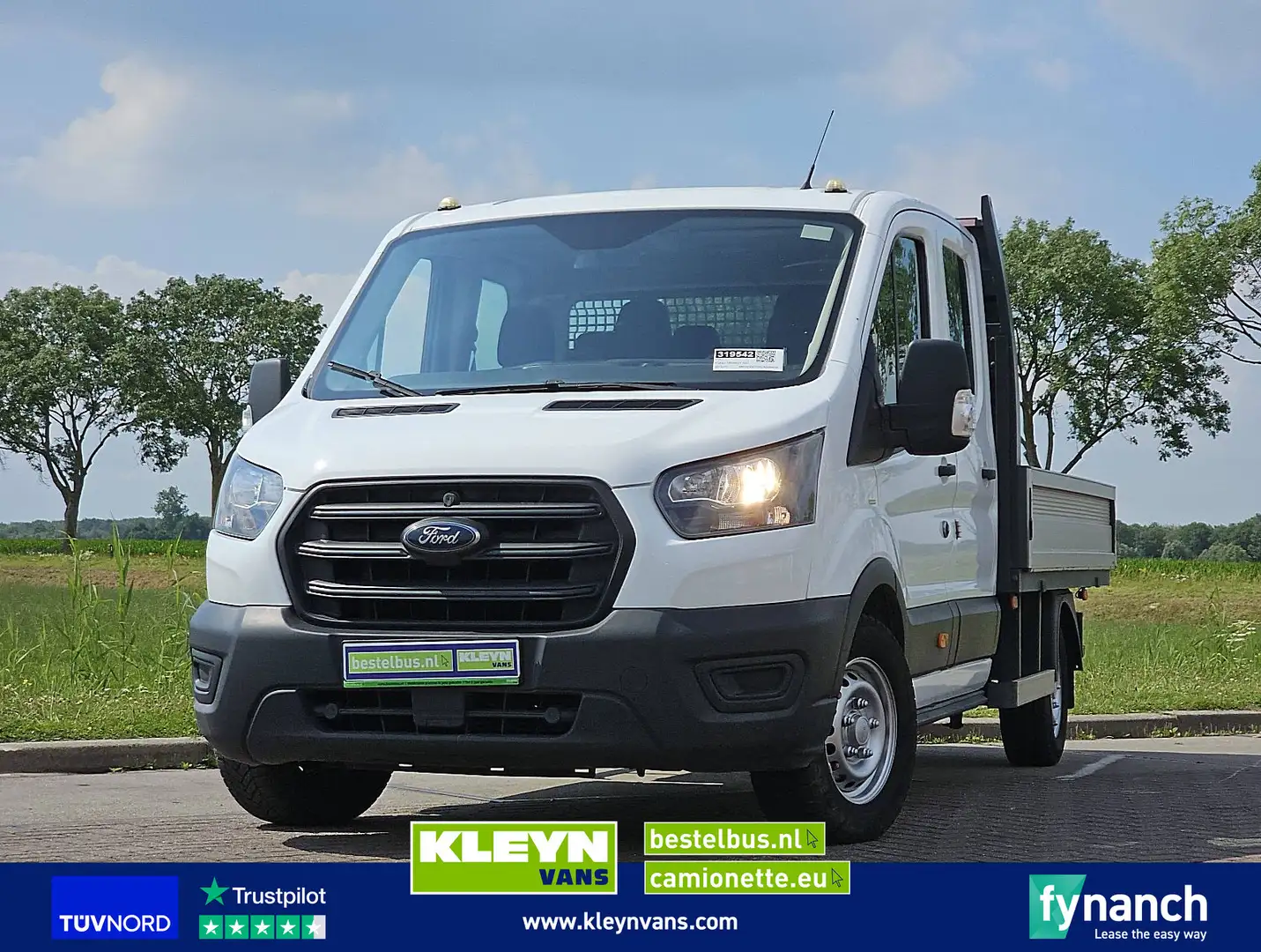 Ford Transit 350 ac pickup EURO6 Wit - 1